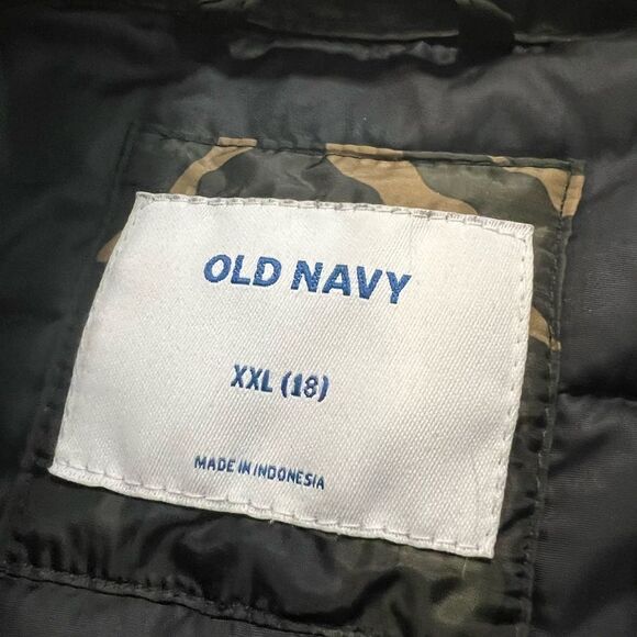 Old Navy size XXL 18 camouflage coat - Picture 5 of 7